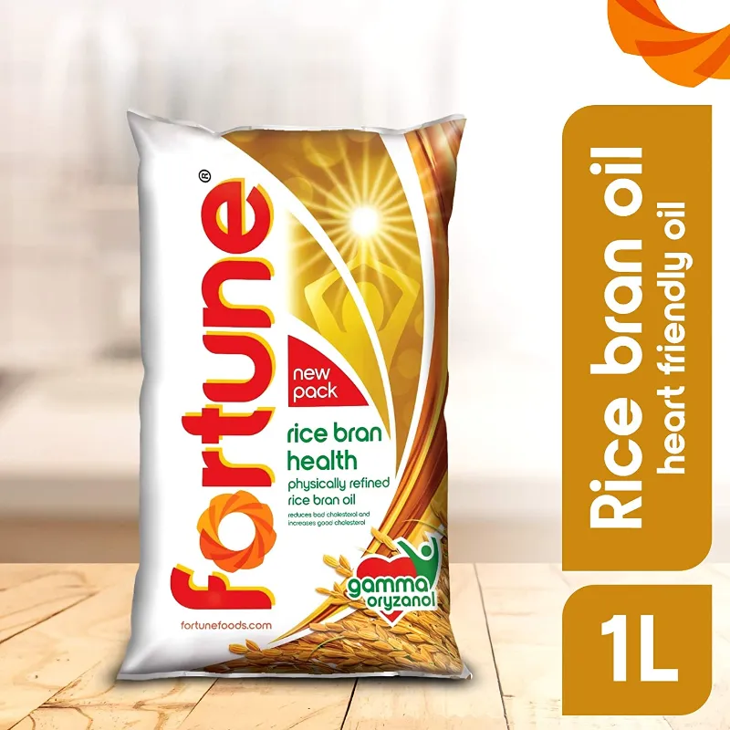 Fortune Rice Bran Health Oil, 1 L Pouch