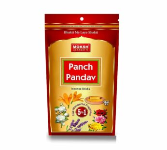 Moksh Panch Pandav Agarbattis 90g + 20g Extra