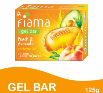 Fiama Gel Bar Peach and Avocado 125g