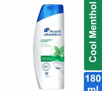 Head & Shoulders Cool Menthol Shampoo – 180 ml