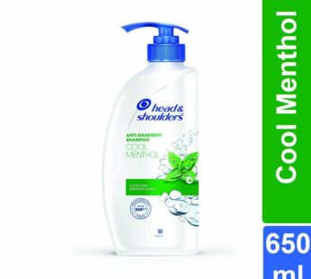 Head & Shoulders Cool Menthol Shampoo – 650ml