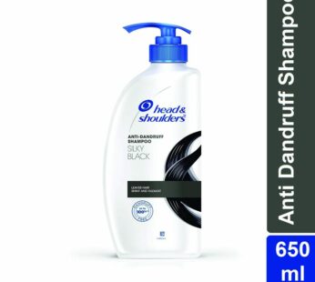 Head & Shoulders Shampoo Silky Black – 650ml