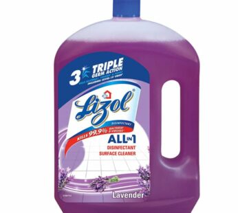 Lizol Lavender Disinfectant Surface Cleaner – 2 Lit