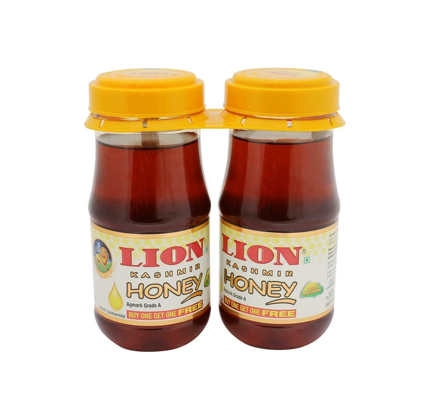 Lion Kashmir Honey 1 kg (Buy 1 Get 1)